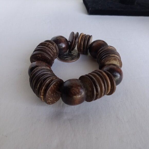 Ginormous Lot of 7 Beautiful Brown Bangles!! - Picture 7 of 11